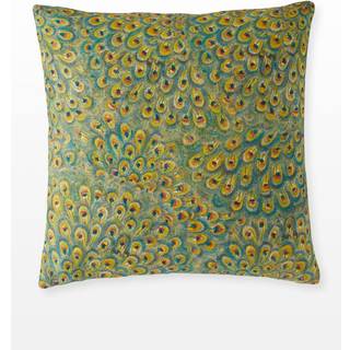 Designers Guild Peacock Pude 50x50 Cm Emerald - Pyntepuder & Betræk Bomuld Smaragd - CCJD5067