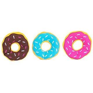 Zippypaws Zippy Burrows Interactive Dog Toys - 3 Pack Food Miniz Refills For Hide and Seek Dog Toys Plush Dog Puzzles og farverige Squeaky Dog To