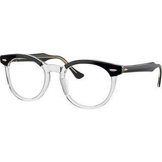 Ray - Ban Unisex RX5598 EAGLEEYE 2034 Optiske stel Acetat Sort Transparent Firkantet Normal