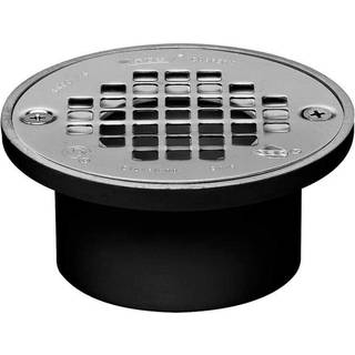 Oatey 2 in. Eller 3 in. Abs Generelt form?lsafl?b med 4 tommer. Sil i rustfrit st?l