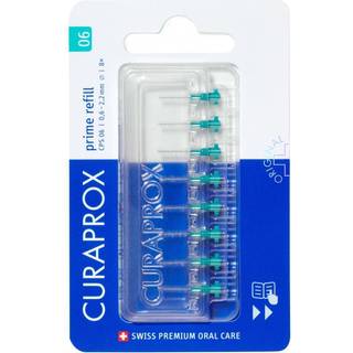 Curaprox Tandpleje InterdentalboersterInterdentalbørster CPS 06 Prime Refill Turkis 0,6 - 2,2 mm 8 Stk. (10,00 kr / 1 stk.) - 8 Stk.