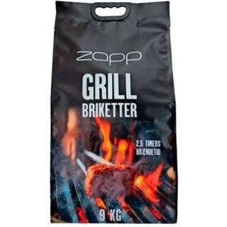 Zapp Grillbriketter 9 kg. ✓ På lager - klar til levering og afhentning