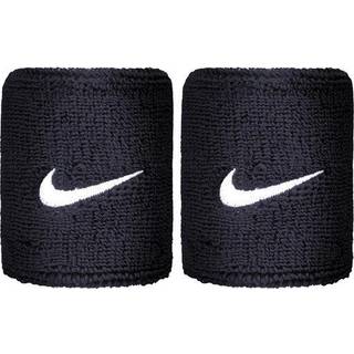 Nike Swoosh Wristbands 2-Pack Obsidian/White