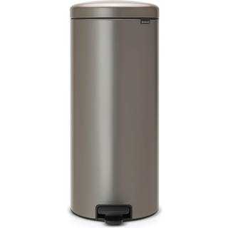 Brabantia New Icon pedalspand 30 liter platinum