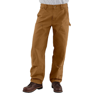 Carhartt Herre Loose Fit Washed Duck Double-Front Utility Work Pant Brown 31W X 30L