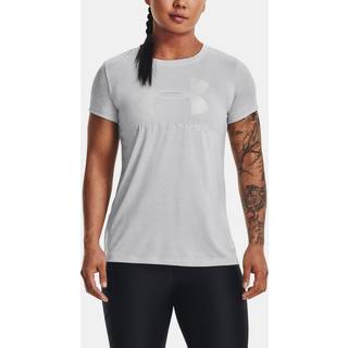 T-shirt Under Armour UA Tech Twist BL Gel SSC-GRY 1377201-014 Størrelse XS