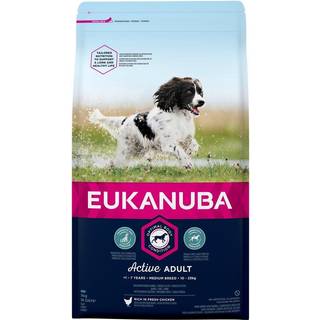 Eukanuba Adult Medium Breed Frisk Kylling 3kg