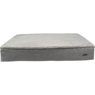 Ortopædisk comfort madras "CALBU" 100x65x16 cm - Grey - L x B x H: 120 x 80 x 16 cm
