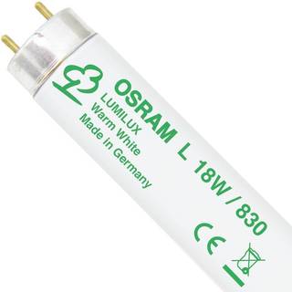 OSRAM Osram T8 L 18W/830 Lumilux Warm White G13. 590 mm 4050300517810