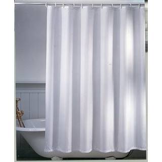 Van Der P Badeforhæng Unicolor Miljø B120 x H200 cm, hvid