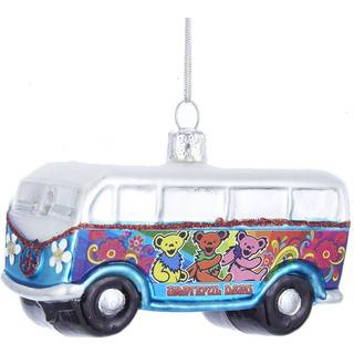Kurt Adler Glass Grateful Dead Ornament 4-tommer til jul