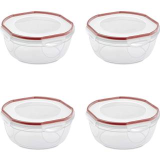 Sterilit Rocket Red Ultra Seal Latching Bowl 4.7 Quart