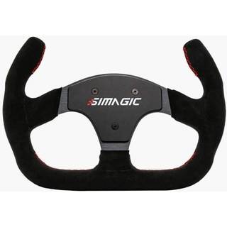 Simagic C-Shaped Steering Wheel without HUB | 325mm Alcantara