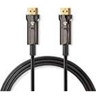 Nedis Aktiv Optisk Ultra High Speed HDMI-Kabel med Ethernet | HDMI™ Stik | HDMI™ Stik | 8K@60Hz | 48 Gbps | 20.0 m | Runde | PVC | Sort | Gaveæske