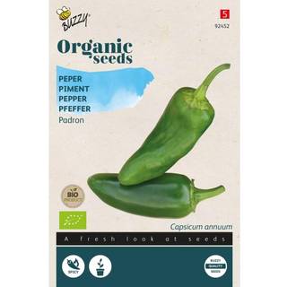Buzzy Organic chilipeber Padron, økologiske frø