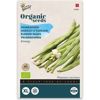 Buzzy Organic pralbønne Emergo White, økologiske frø