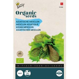 Buzzy Organic pluksalat Asian Mix, økologiske frø