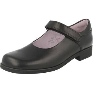 Start Rite Start-Rite Samba Black Leather School Shoes Standard Fit