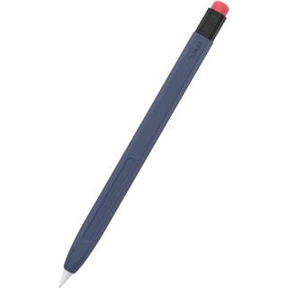 Apple Pencil 2 Gen. Fleksibelt Silikone Blyant Cover - Midnats Blå