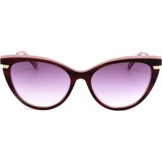 Ana Hickmann AH9281 H03 55 Solbriller Kvinder Tortoiseshell - Brown Red Tortoise On Opaque Pink - 55mm