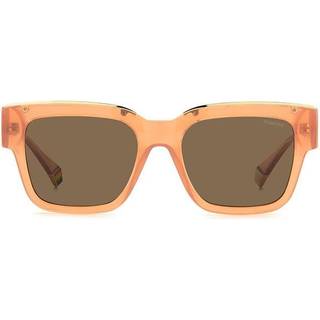 Polaroid PLD 6198/S/X Polarized 733/SP 52 Solbriller Mænd Orange - Transparent Peach - 52mm