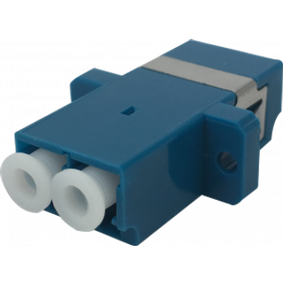 Deltaco Snap-in fiber mating sleeve 2xLC-LC Single mode.