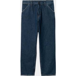 Carhartt WIP Single Knee Smith Denim Pants Blue Stone Washed
