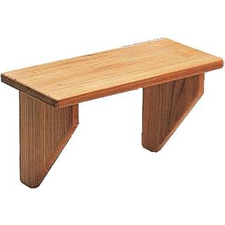 Fodtrin båd Roca, firkantet profil med vinkelret ende, til skrue, teak, 140 mm
