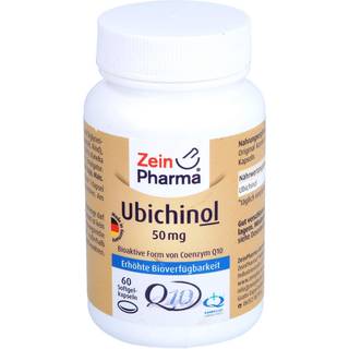 Ubiquinol, 50 mg - 60 kapsler