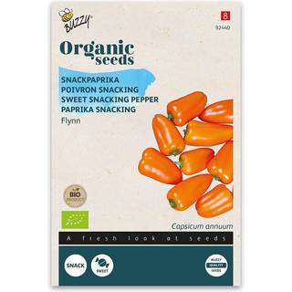 Buzzy Organic snackpeberfrugt orange Flynn, økologiske frø