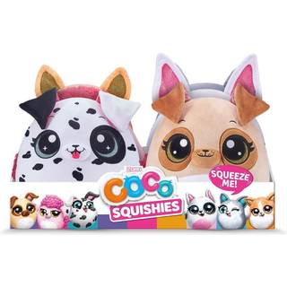 Zuru Coco Squishies Puddelen Mishmosh hyggepude og bamse - 30 cm
