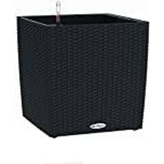 LECHUZA CUBE Cottage Graphite black 30 cm