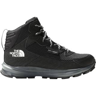 The North Face Kids' Fastpack Waterproof Mid Hiking Boots TNF Black/TNF Black, 36