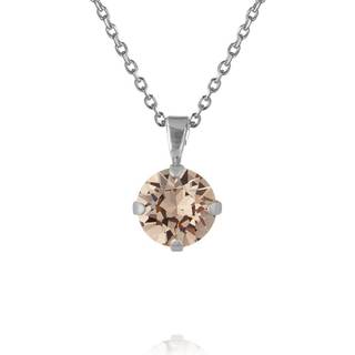 Classic Petite halskæde greige rhodium