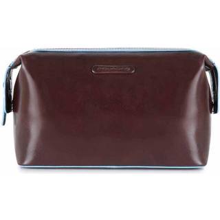 Piquadro Blue Square Toilettaske mahogni