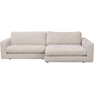 Rowico Home, Duncan 3-person sofa med chaiselong til højre Robin lysegrå stof