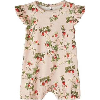 Name It Rose Smoke Sunsuit Jordbær