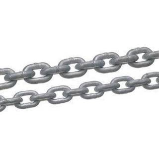 Ankerkæde til ankerspil, galvaniseret stål, Ø8 mm, 50 meter, DIN 766