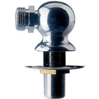 Vandudtag med vinkel Barka BG0038, 3/8" G (BSP) / 1/2" G (BSP), forkromet messing