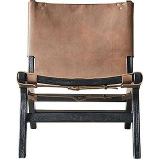 Muubs Philosophy Loungestol /sort - Lænestole Læder Brun - 8270002147