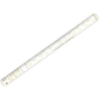 80 cm Konfettirør med Creme Silke Rosenblade – Et Romantisk Kærlighedsdrys!
