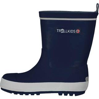 Trollkids Kid's Lysefjord Rubber Boots Gummistøvler Børn størrelse 33 farve blå