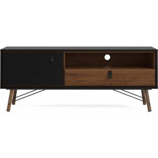Tv Bord Ry Sort/Valnød