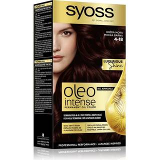 Syoss Oleo Intense Permanent hårfarve Med olie Skygge 4-18 Mokka Brown 1 stk. - 1 stk.