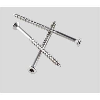 Simpson Strong Tie T10300WP1 Deck-Drive DWP #10 3 """" 316 Rustfrit st?l Flat T25 Tr?skrue (1 lb pr. Boks) 3 tommer Ingen farve