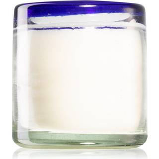 Paddywax duftlys kyst la playa kollektion håndværker stearinlys i håndblæst glas 9 ounces saltet blå agave