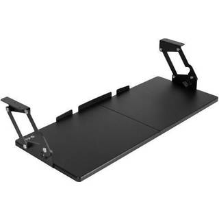 Vivo stor under skrivebord 27 x 11 tommer computertastatur og musebakke med svingende højde justering 12 Indstillinger Platformskuffe til at skri