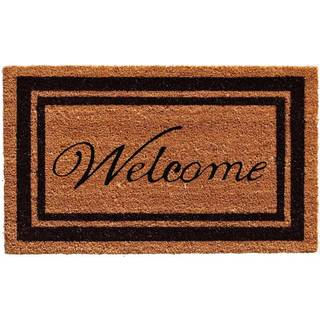 Calloway Mills Black Border Doormat (24 '' X 48 '')