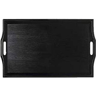 F? RST-2517-1-BK sofabord / osmannisk bakke med h?ndtag 25 """" x 16 """" Plastik sort