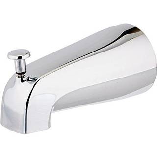 EZ-FLO 5-3/8 tommer zink badekar diverter tud 1/2 tommer ips r?r krom 15083